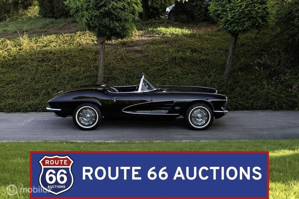 Chevrolet Corvette C1 Cabriolet | 1961 | Route 66 Auctions, Autos, Achat, Entreprise, Chevrolet, Boîte manuelle