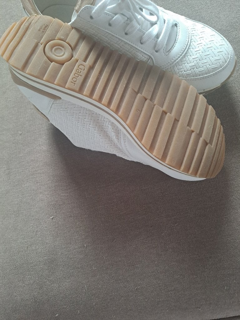 SNEAKERS GABOR MAAT 39, Wit, Gabor, Ophalen of Verzenden, Zo goed als nieuw
