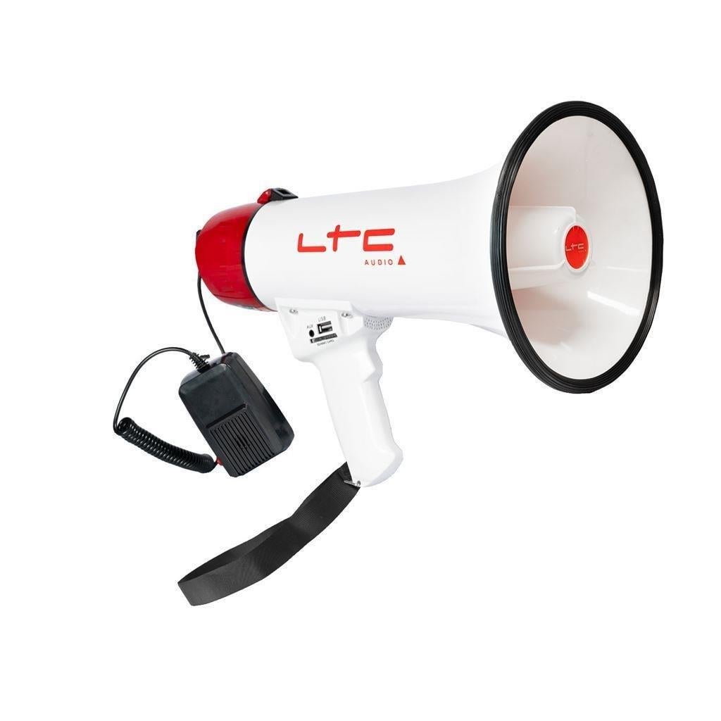 Megafoon 35 Watt met Usb en Sd, Muziek en Instrumenten, Ophalen of Verzenden, Nieuw