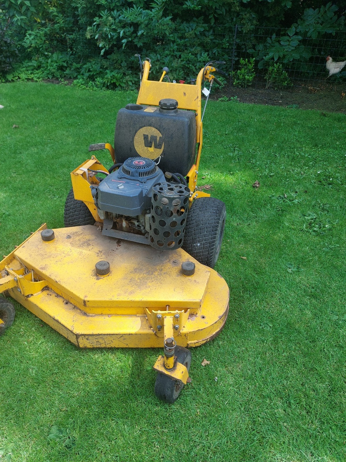 Wright zeroturn 48(122cm) mulchen/zij-uitworp kawasaki 2 cil, Tuin en Terras, Ophalen