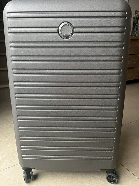 Delsey Segur 2.0 Grote Harde Koffer – 75 cm – 105L – Grijs, Ophalen, Hard kunststof, 45 tot 55 cm, Nieuw