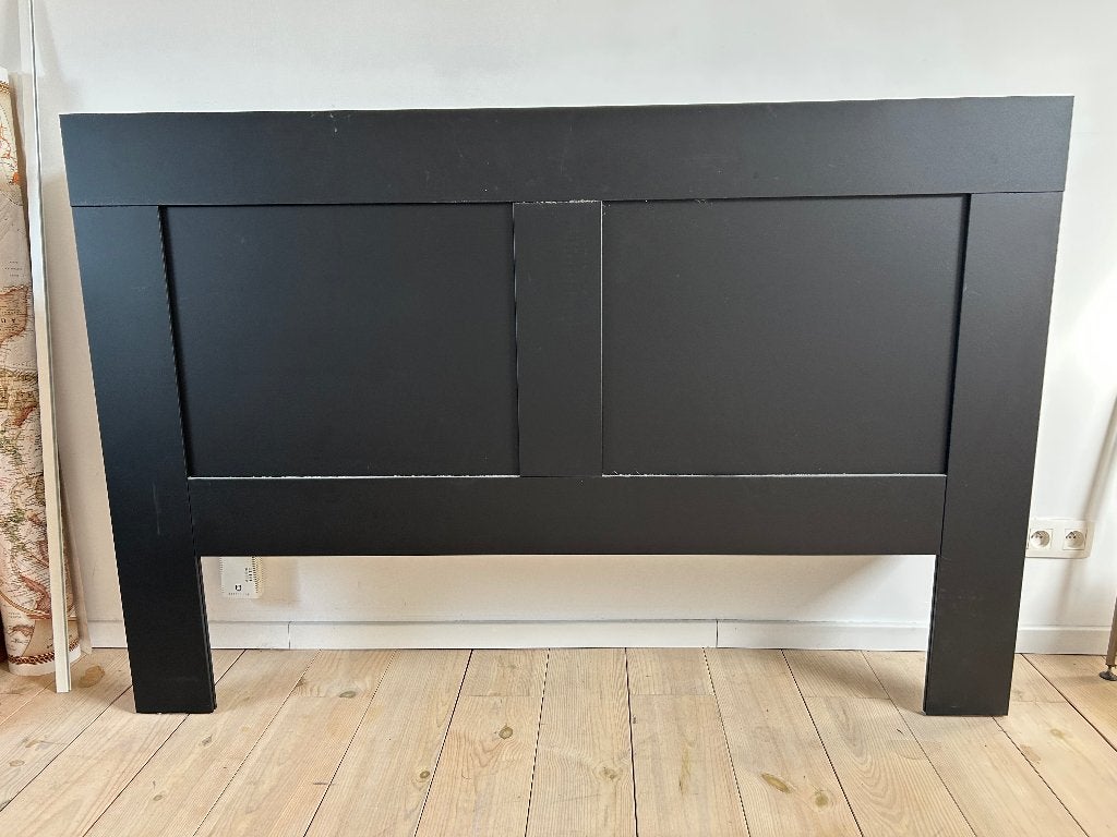 Brimnes hoofdeinde Ikea, Ophalen, Bruin, Tweepersoons, 190 cm of minder