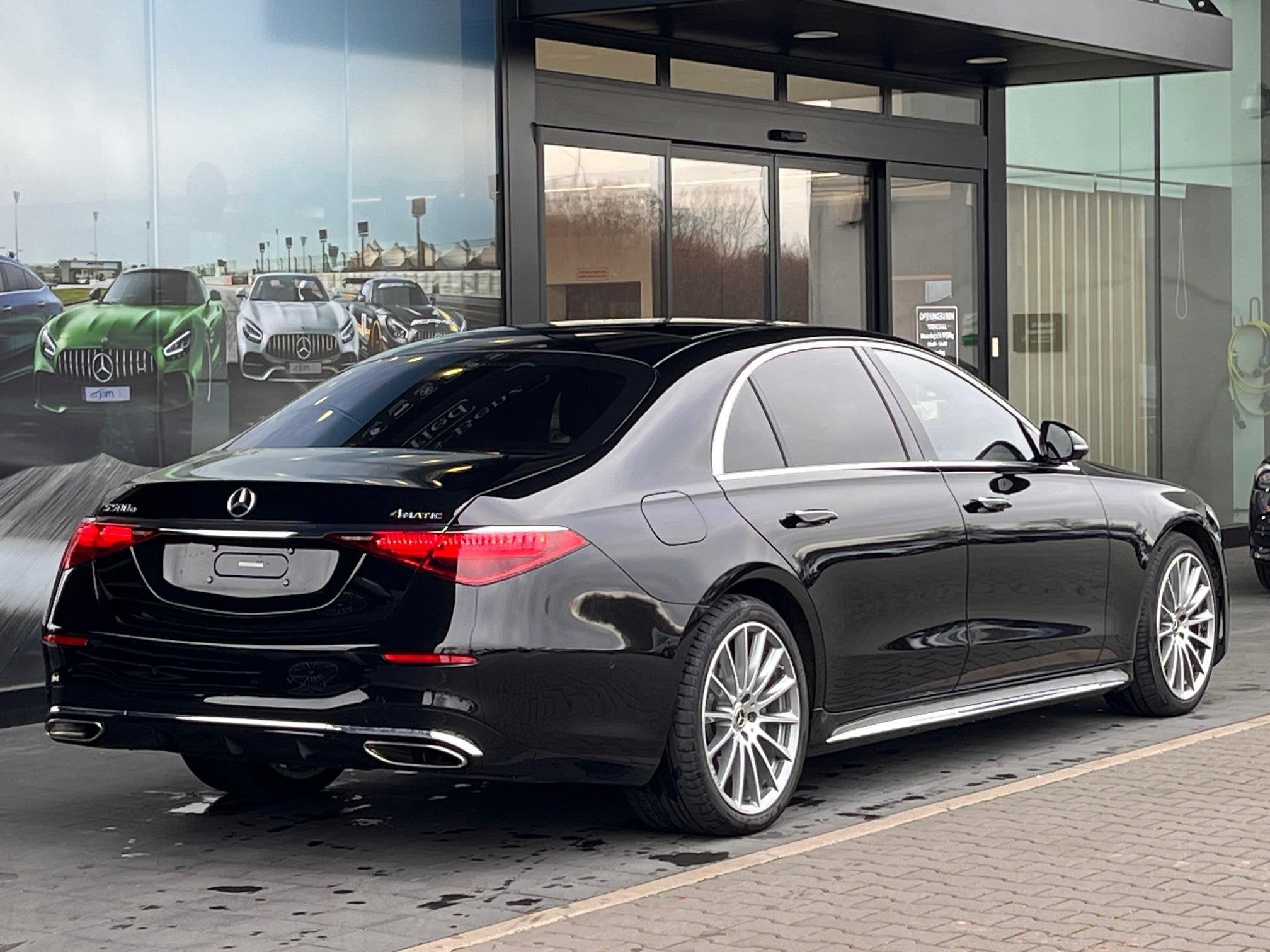 Mercedes-Benz S-klasse 580 e 4MATIC L, Auto's, 4 deurs, Stof, Gebruikt, Zwart