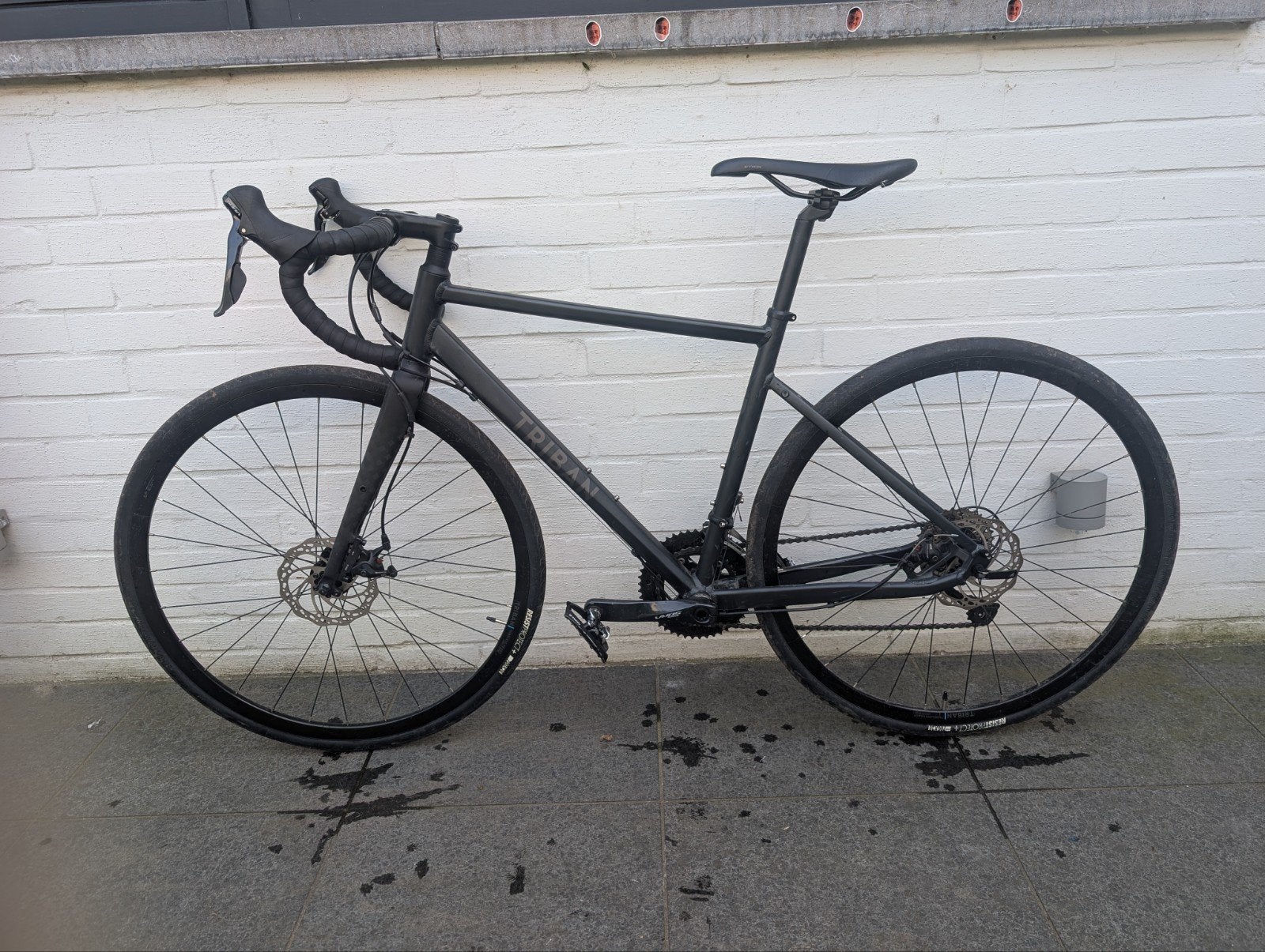 Triban RC500 maat S – Shimano Sora 2x9 – schijfremmen – zeer, Fietsen en Brommers, Ophalen, Zo goed als nieuw