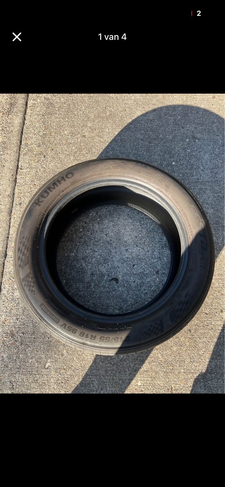 Banden 215/55 R18 95v, Ophalen