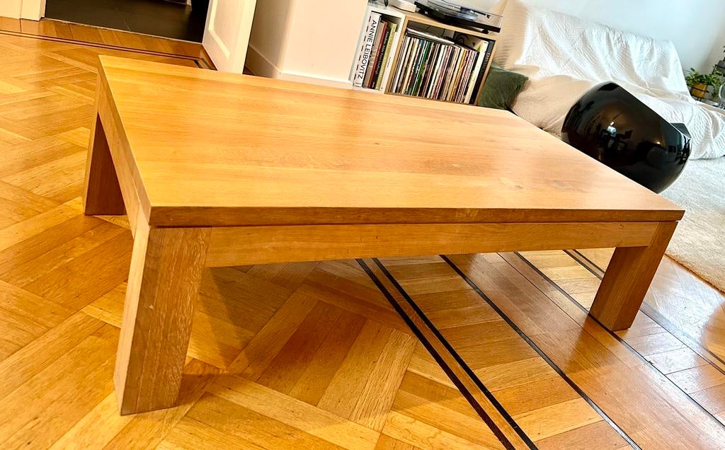 Ethnicraft table basse 120*70*35, Maison & Meubles, 100 à 150 cm, Moins de 50 cm, Enlèvement, Utilisé