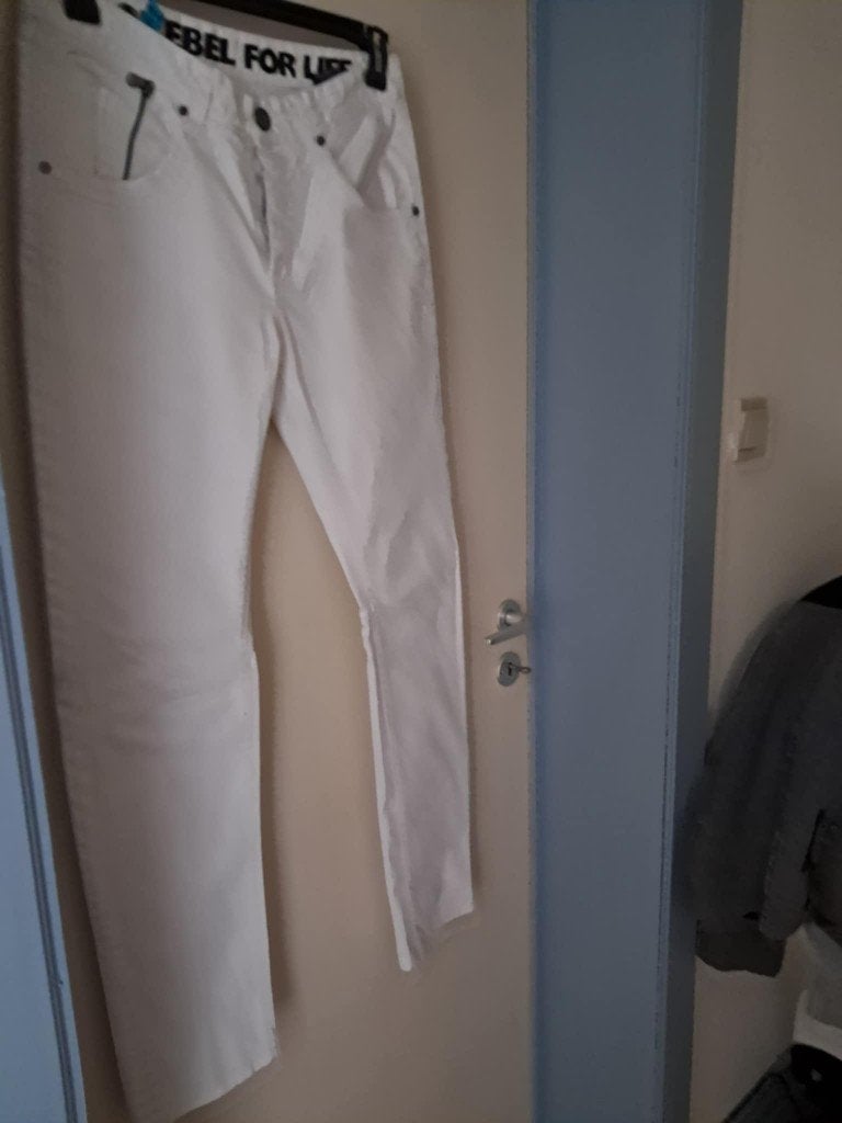 Pantalon homme blanc taille 32, marque Coolcat, Vêtements | Hommes, Enlèvement ou Envoi, Comme neuf, Coolcat, Autres tailles