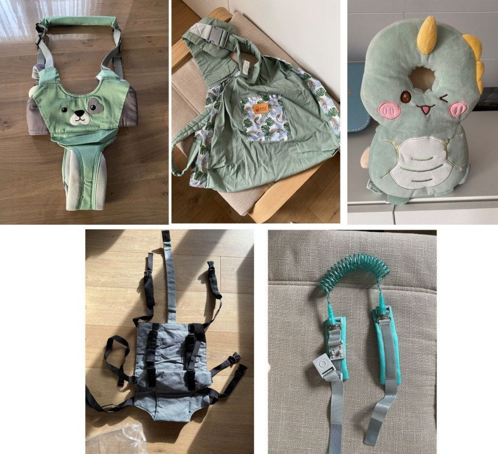 Groot Baby Veiligheidspakket – Loopharnas, 5-in-1 Doek e.a., Enfants & Bébés, Porte-bébés & Écharpe porte bébé, Comme neuf, Autres types