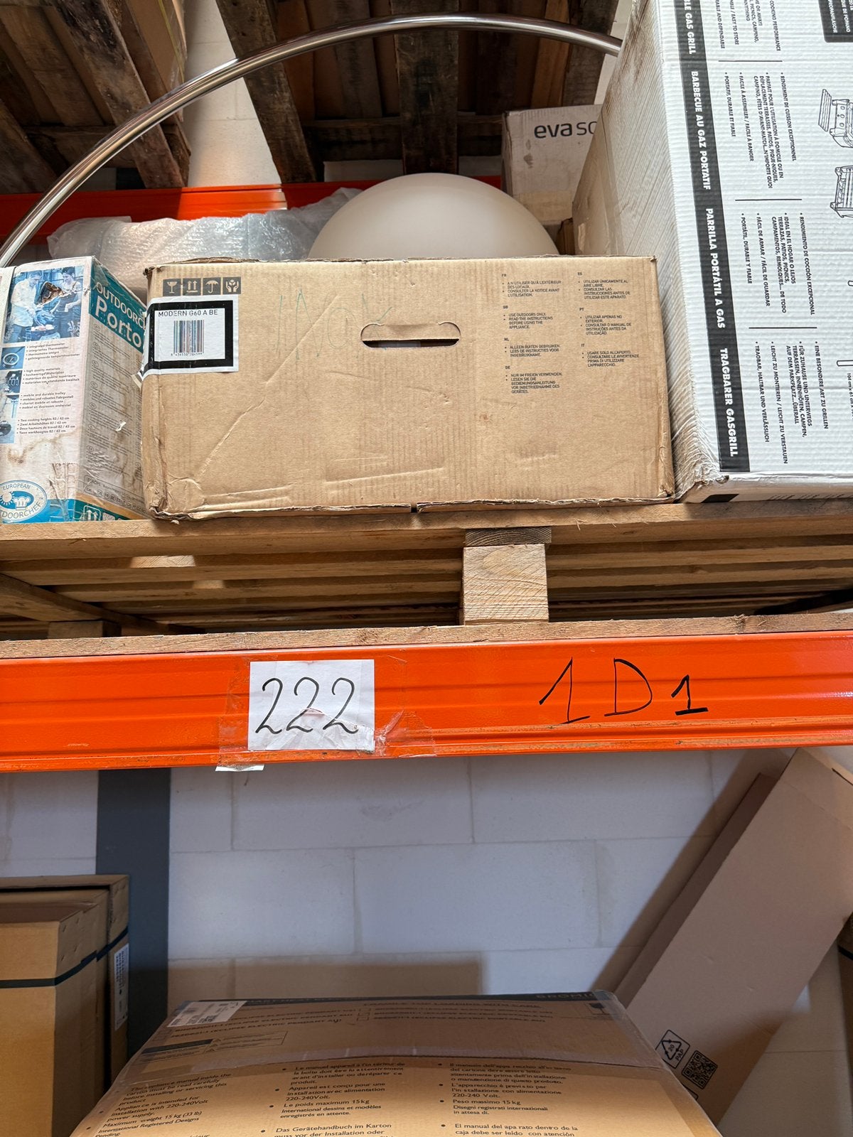 Plancha Forge Adour modern 60 inox rvs, Ophalen of Verzenden, Zo goed als nieuw
