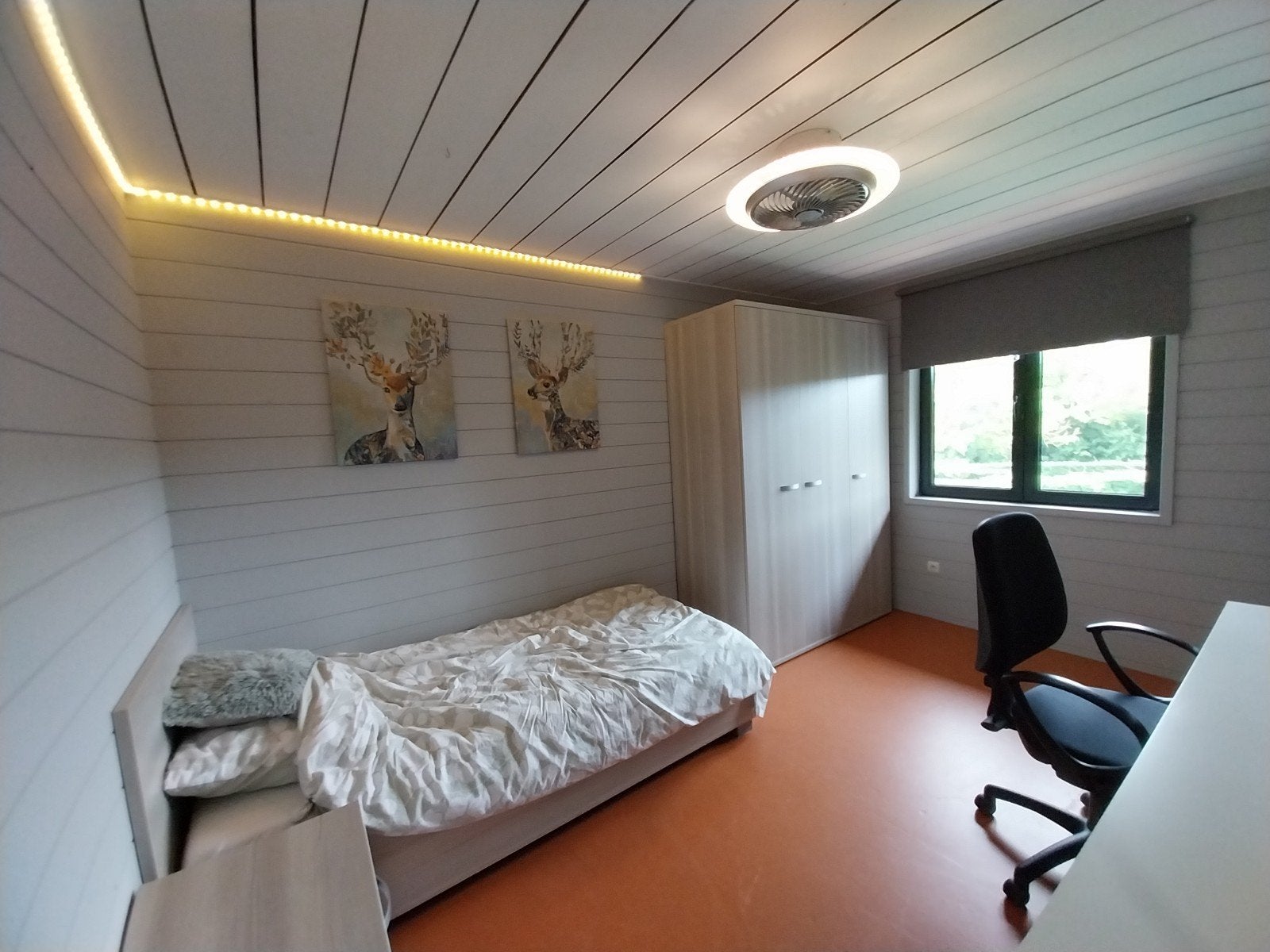 Complete slaapkamer, Huis en Inrichting, Ophalen, Gebruikt, Eenpersoons, Modern
