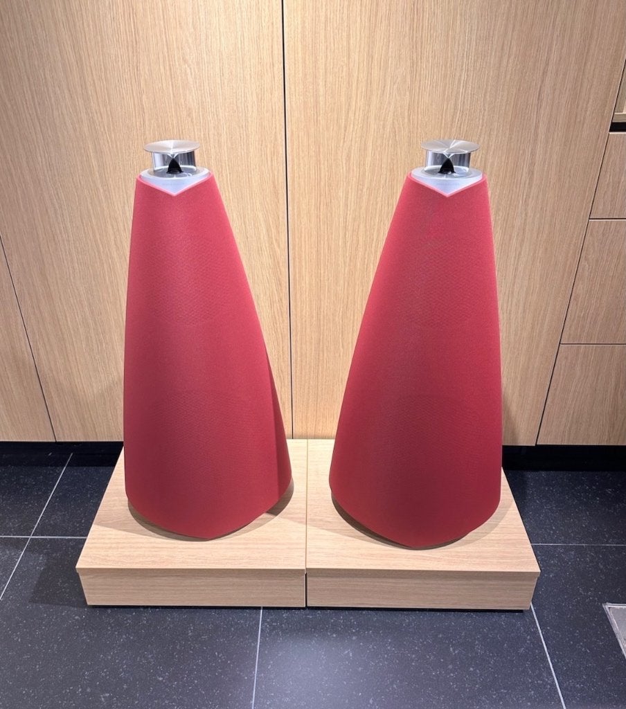 Bang & Olufsen Beolab 20 MK2 "Rumba Red" - B&O, Compatible son surround/home cinéma, Info@bang-olufsen.dk, Comme neuf, Enlèvement