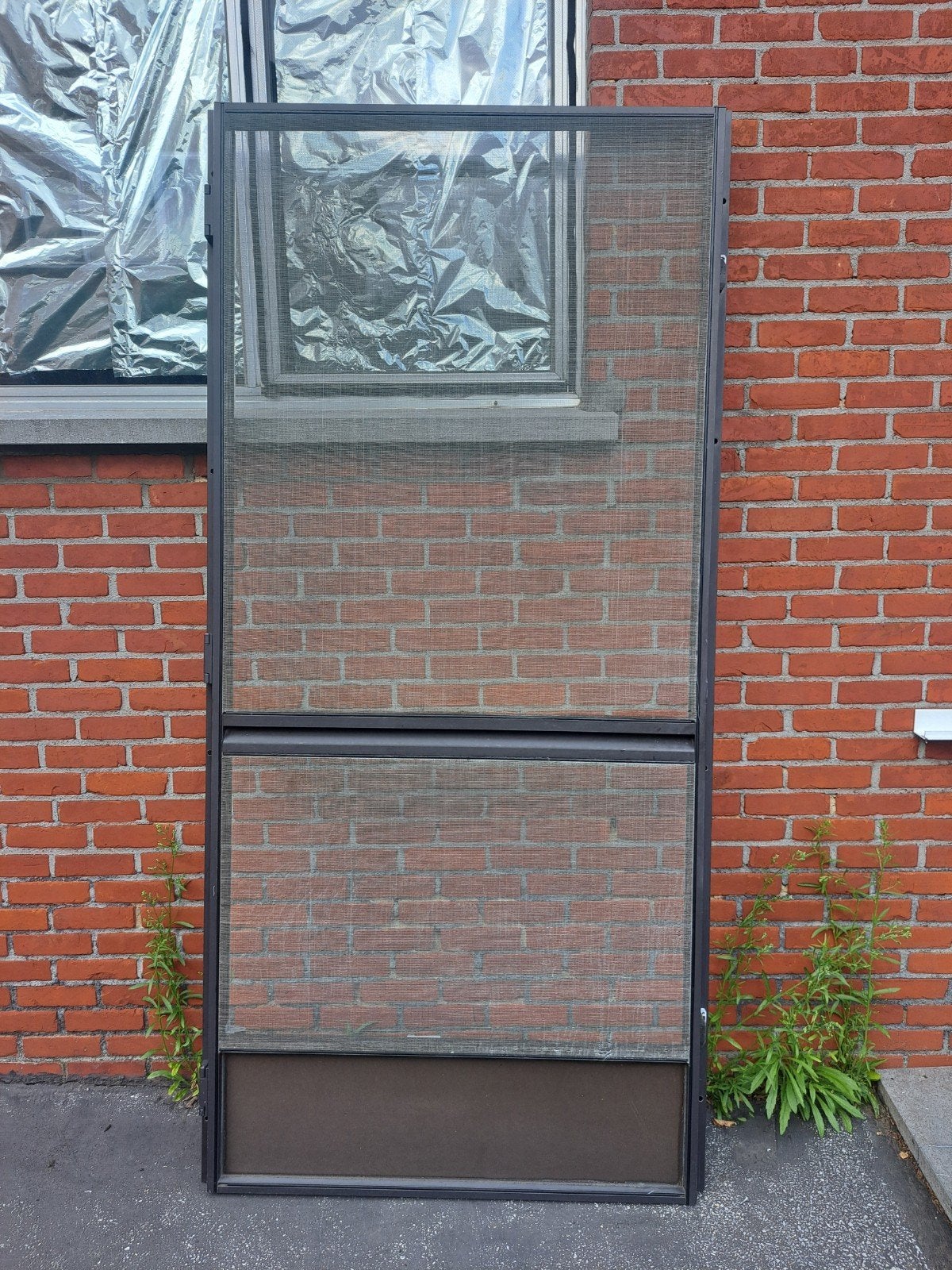 vliegendeur 95 cm breed 208 cm hoogte, Doe-het-zelf en Bouw, Deuren en Vliegenramen, Ophalen