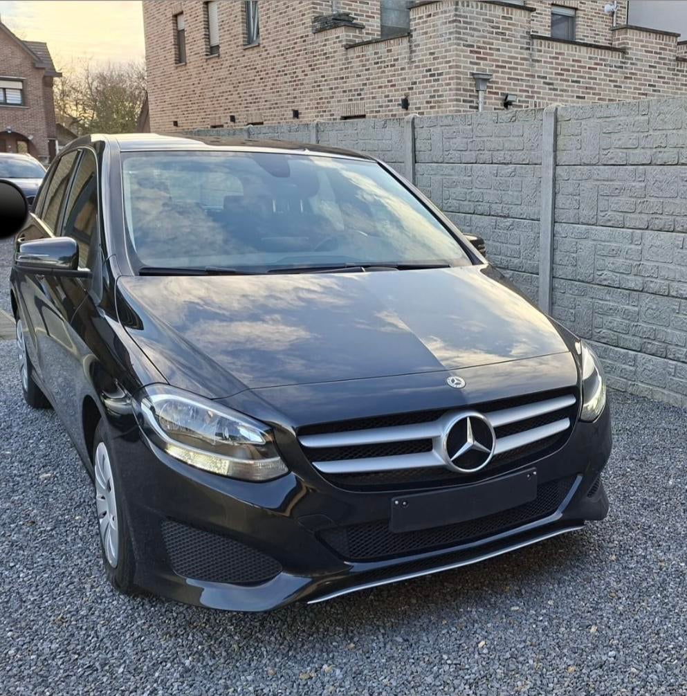 Mercedes B Klasse 2017, Auto's, Euro 6, Zwart, Start-stop-systeem, Particulier