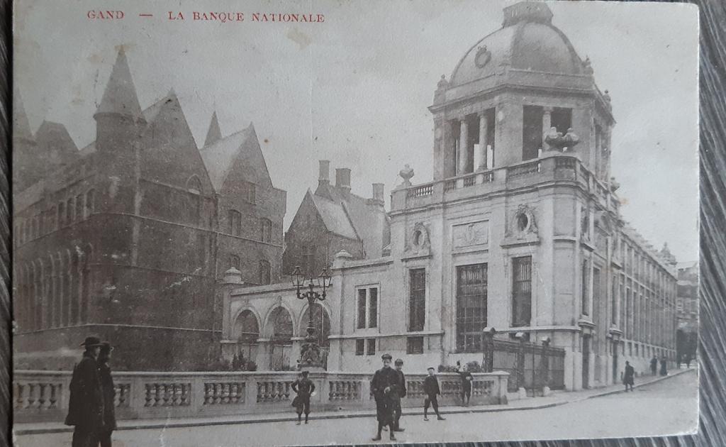 GENT GAND banque NATIONALE BANK, Ophalen