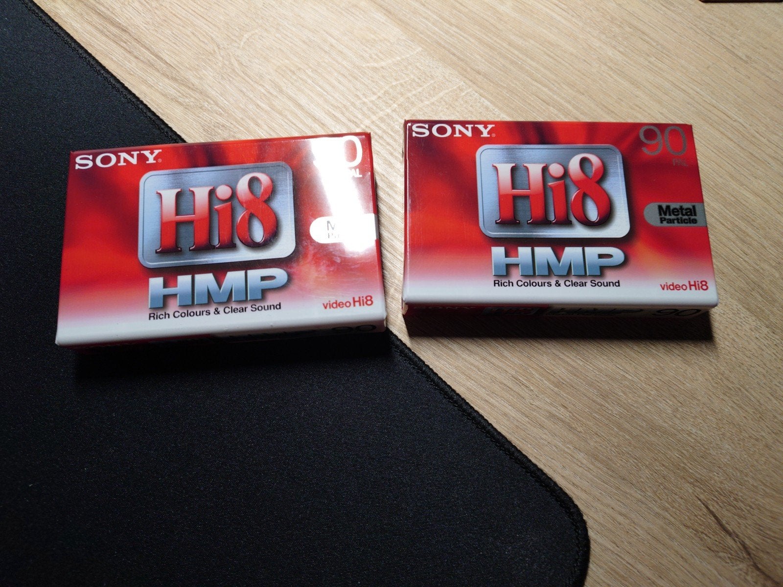 Sony hi8 tape, Ophalen