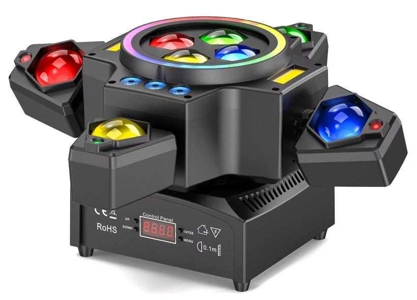 Lampe frontale mobile RGBW 4 en 1 de première classe 320W, Enlèvement ou Envoi, Neuf, Lumières, Couleur