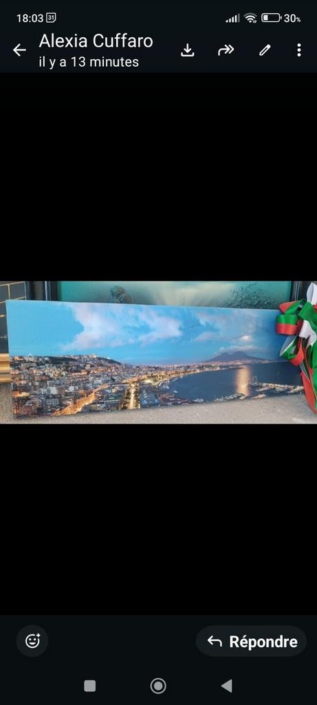 Toile panoramique décorative de Naples, Tickets & Billets, Chèques Hôtel & Bons pour Hôtel