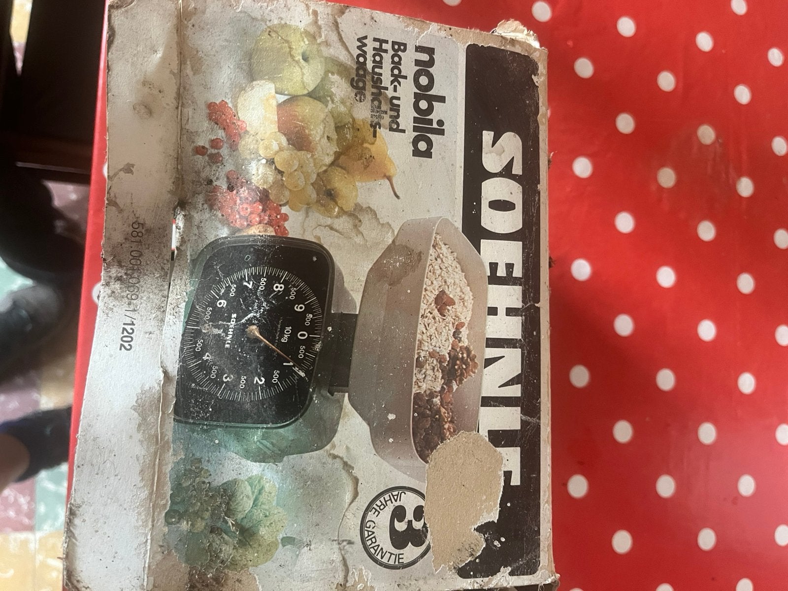 Vintage weegschaal Soenle, Antiek en Kunst, Ophalen