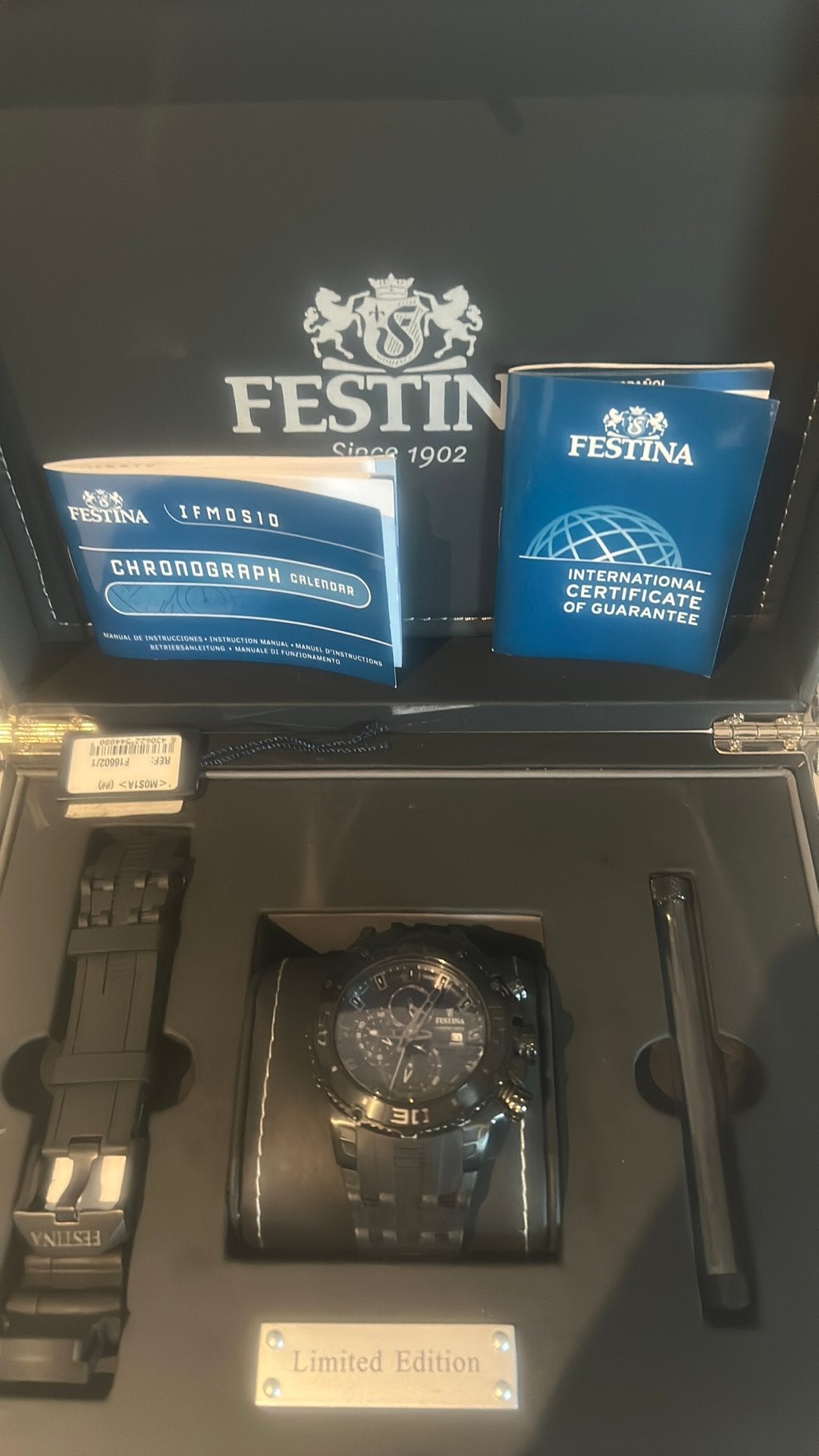 Festina horloge, Handtassen en Accessoires, Horloges | Heren, Ophalen of Verzenden, Gebruikt, Overige merken