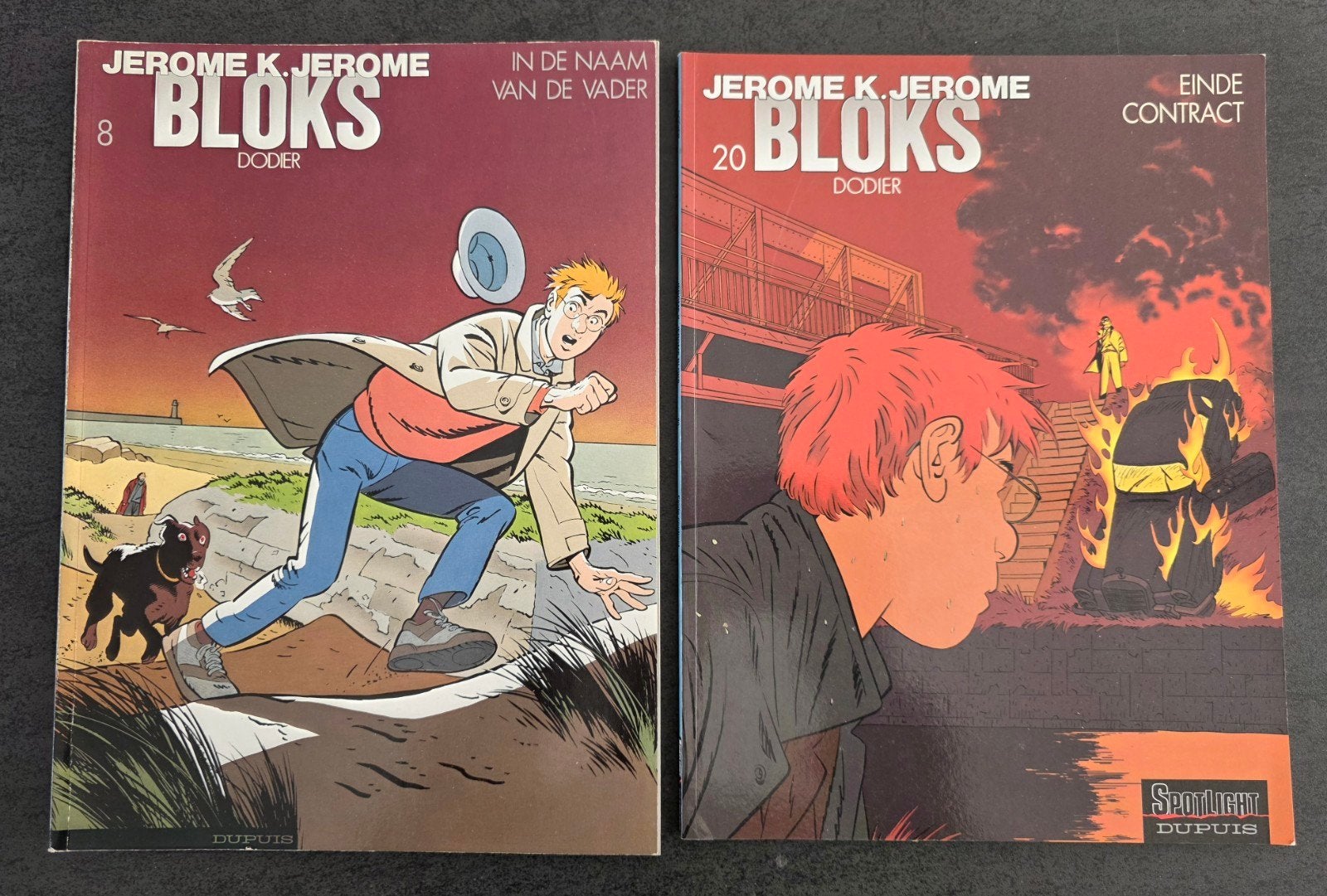 Strips: Jerome k.jerome bloks.   Spotlight Dupuis, Boeken, Ophalen of Verzenden, Zo goed als nieuw