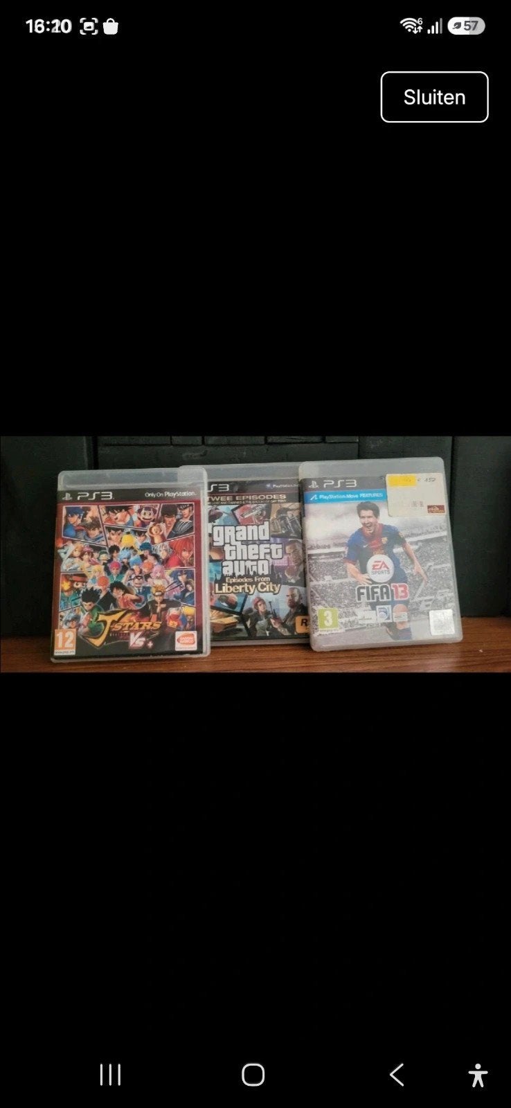 ps3 spellen 3st, Ophalen of Verzenden