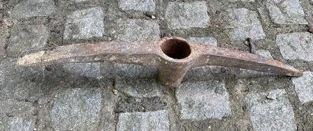 pikhouweel / pioche, Jardin & Terrasse, Enlèvement, Utilisé, Pioche