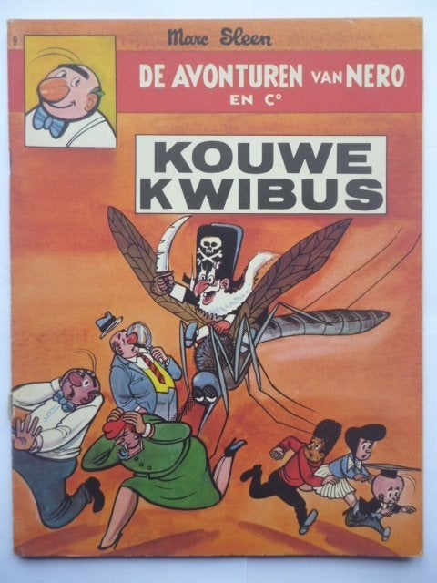 Nero - 9. KOUWE KWIBUS - 1ste druk (1967), Boeken, Stripverhalen, Gelezen, Marc Sleen, Eén stripboek, Ophalen of Verzenden
