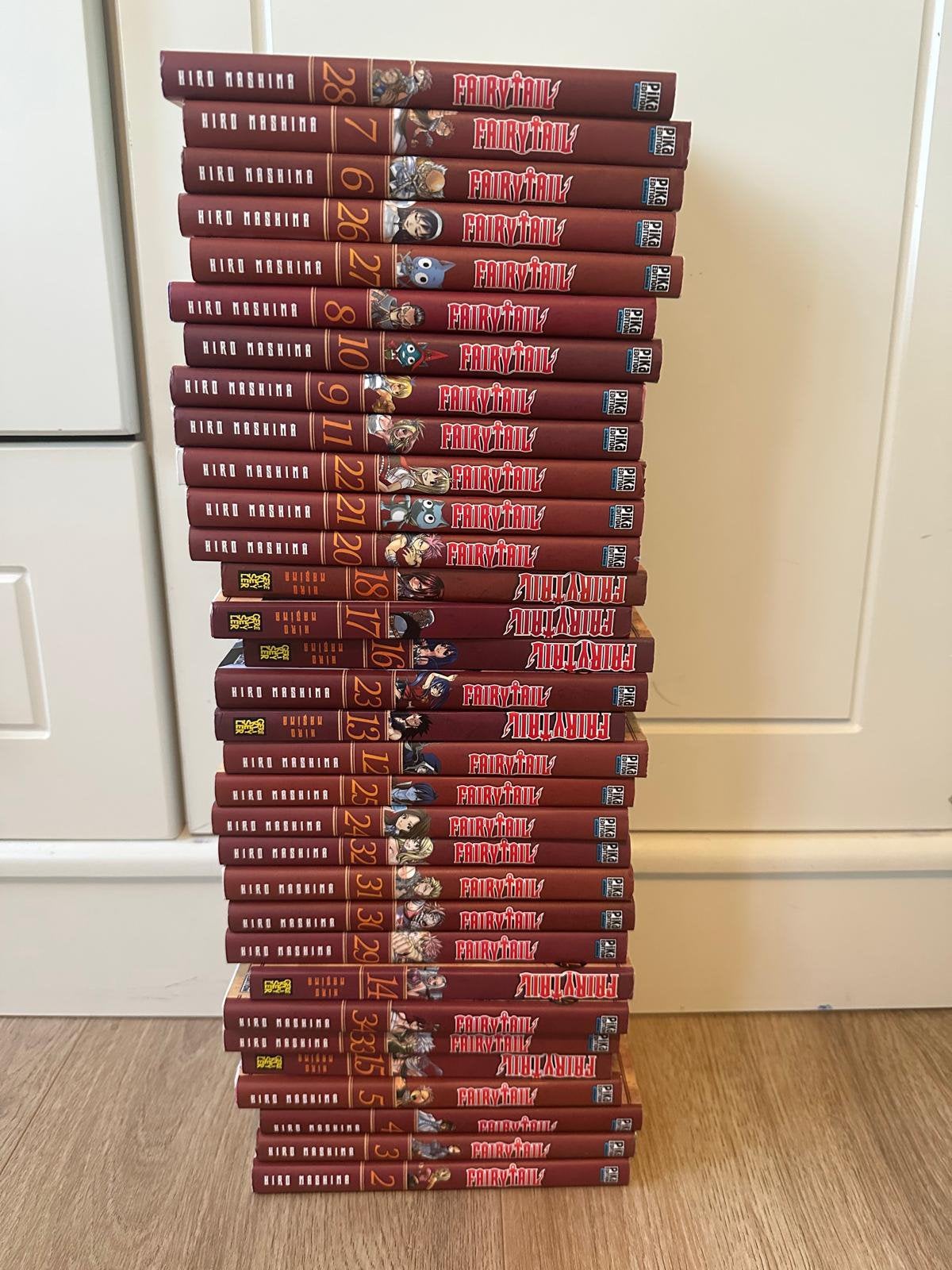 Fairy Tail Manga van 1-33, Boeken, Meerdere stripboeken, Ophalen, Zo goed als nieuw
