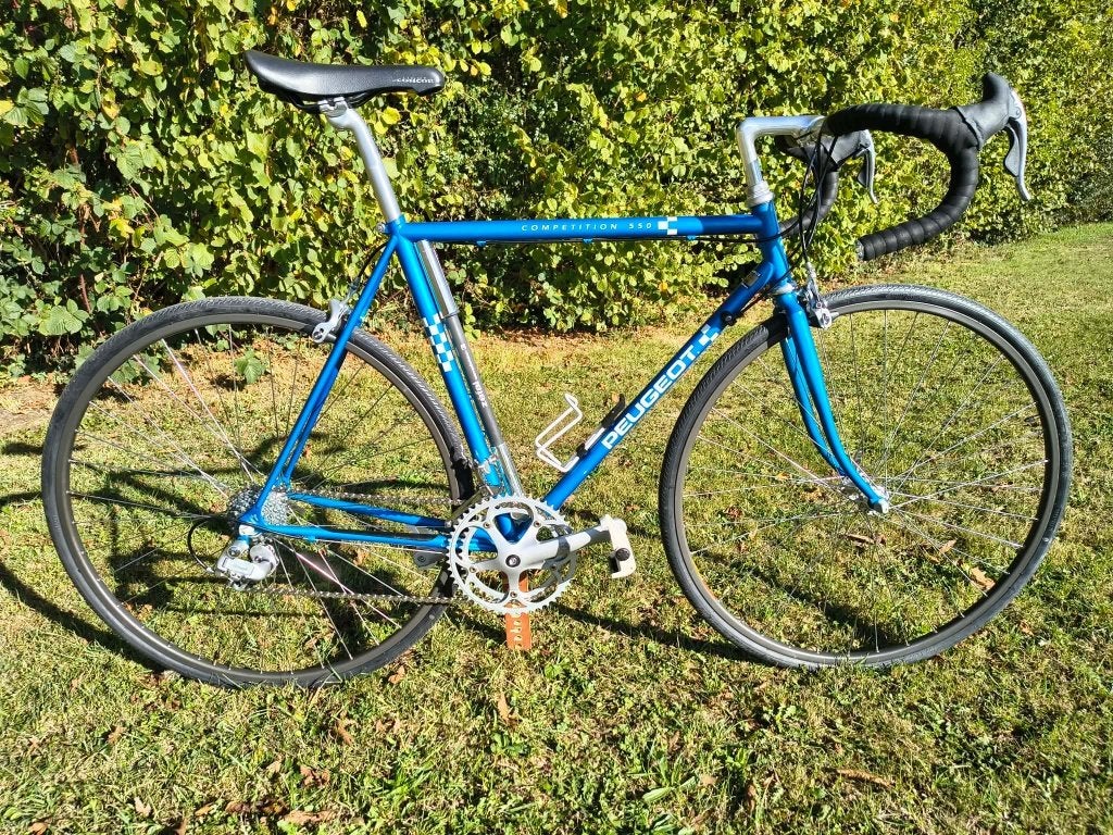 PEUGEOT COMPETITION 550 vintage CP550 racefiets, 53 tot 57 cm, Ophalen, Zo goed als nieuw, Versnellingen