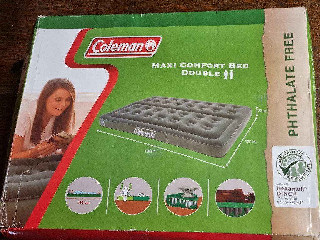 Opblaas matrassen  2 stuks nieuw, Neuf, Matelas, 140 cm, Enlèvement