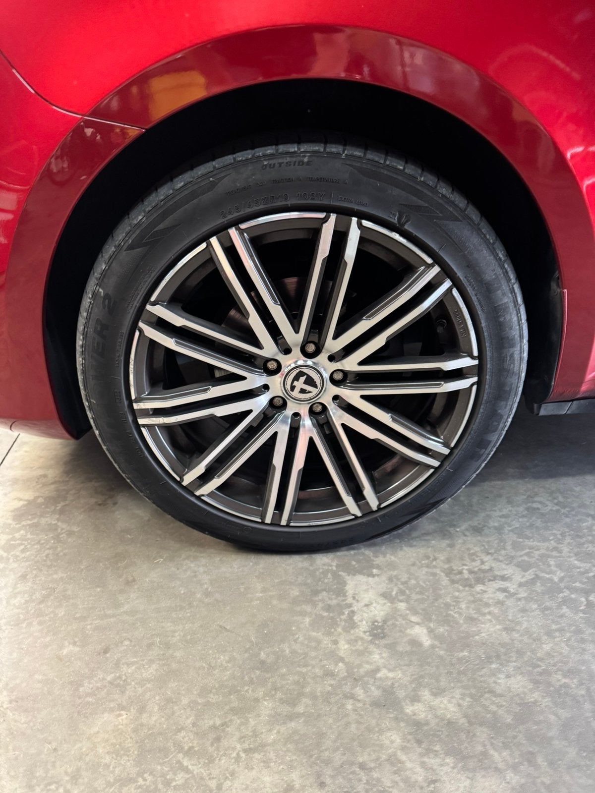 Mercedes V Klasse W477 19 inch velgen met banden met TPMS, Auto-onderdelen, Banden en Velgen, Zomerbanden, Ophalen, 19 inch