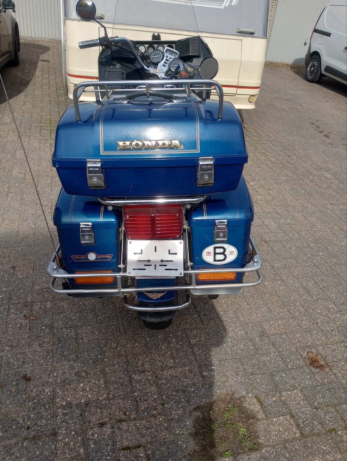 koffersets Honda gl 1100, Enlèvement