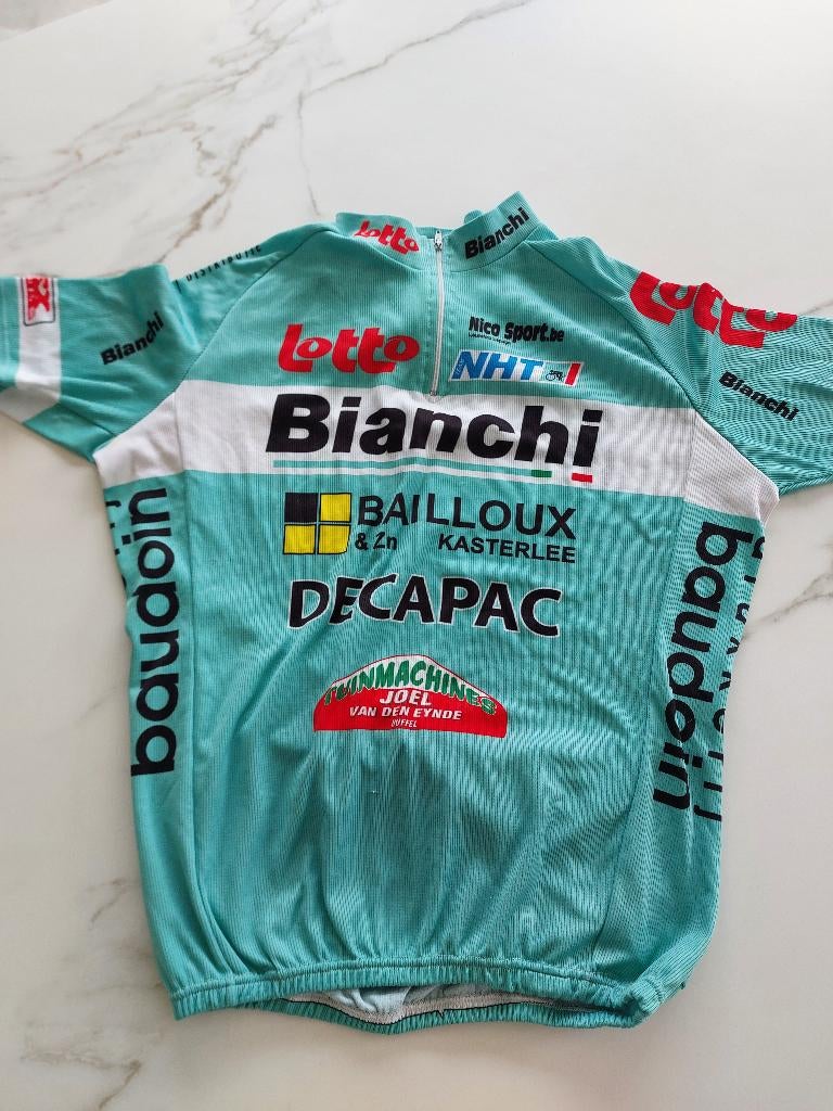 Wielerkledij Bianchi, Fietsen en Brommers, Heren, Ophalen of Verzenden, Zo goed als nieuw, Bianchi