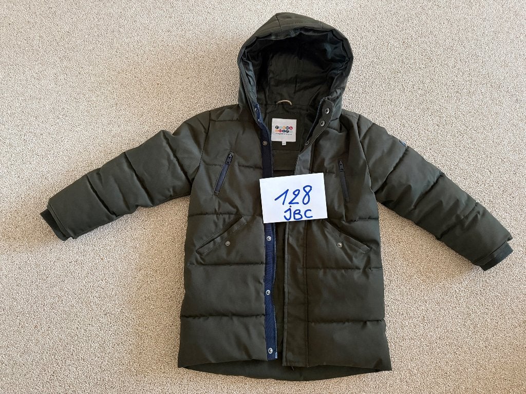 Winterjassen kinderen, Kinderen en Baby's, Ophalen, Zo goed als nieuw, Maat 128