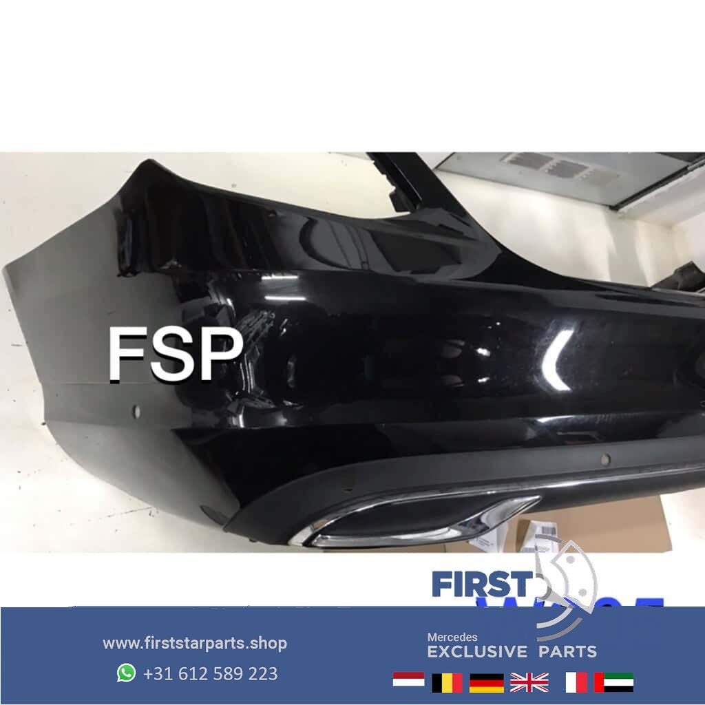 W205 achterbumper Mercedes C Klasse sedan origineel + diffus, Gebruikt, -, Ophalen of Verzenden, Achter