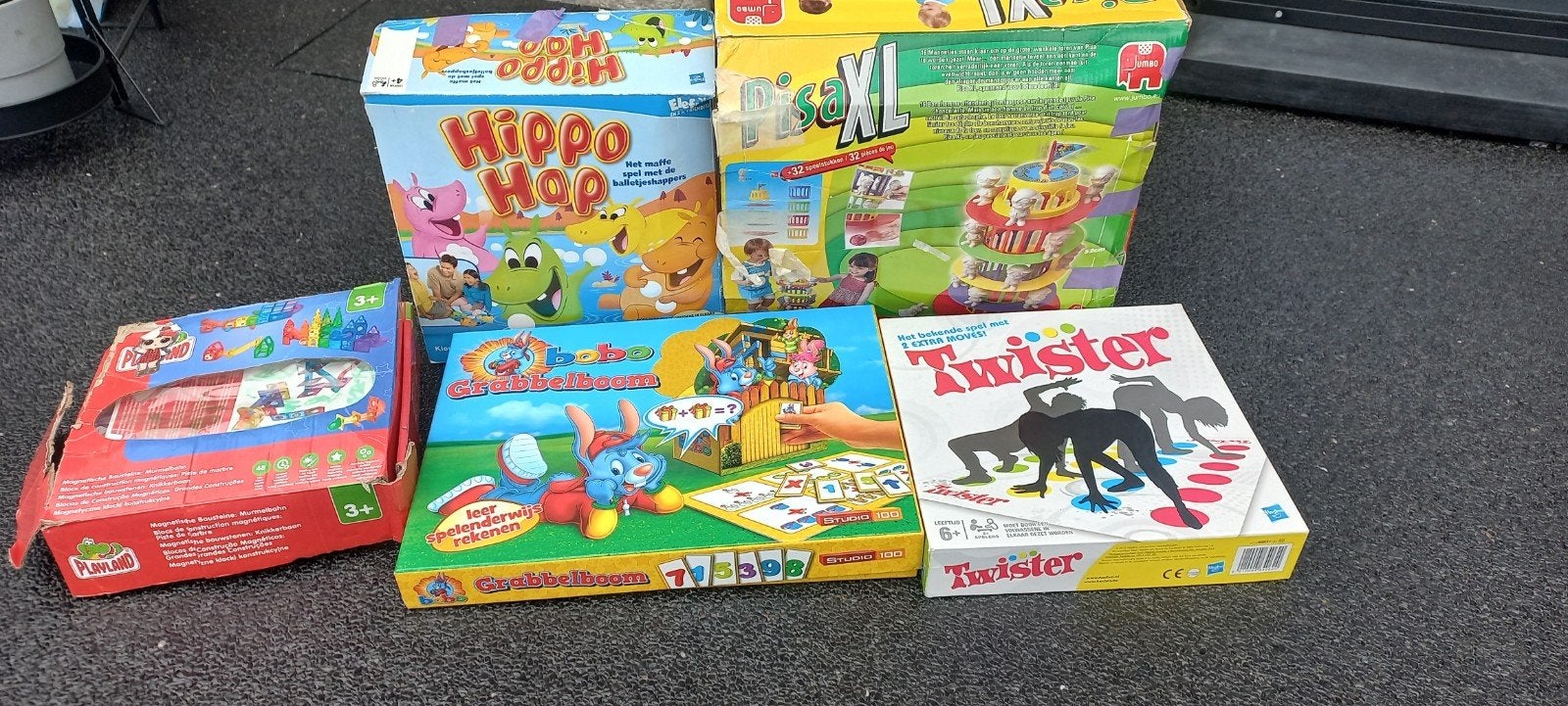 Spelletjes pakket, Ophalen, Zo goed als nieuw