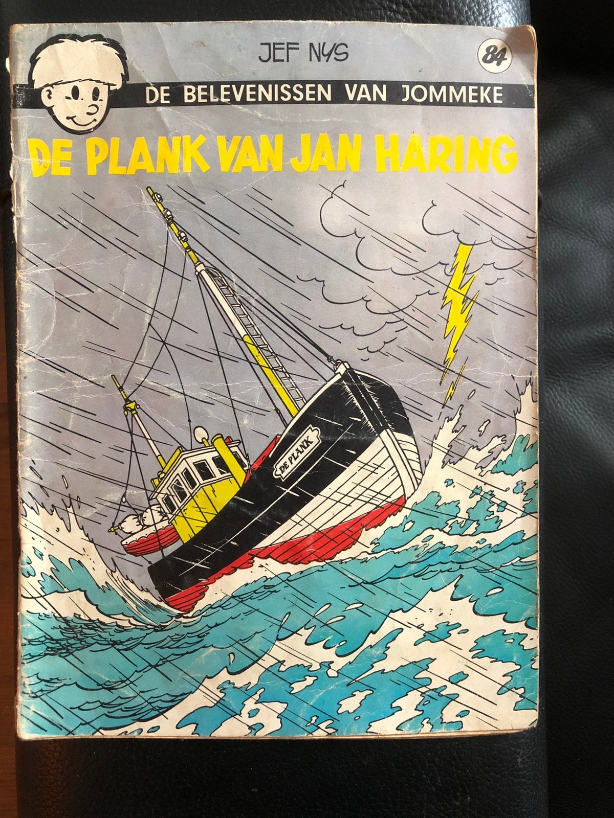 Jommeke : de plank van Jan haring (1977), Une BD, Enlèvement, Utilisé