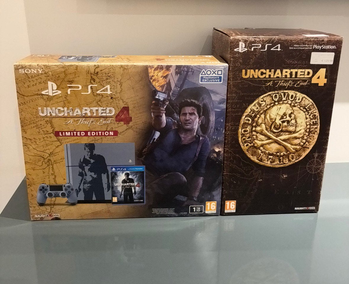PlayStation 4 Uncharted 4 Limited Edition (1TB) VASTE PRIJS, Ophalen, Nieuw