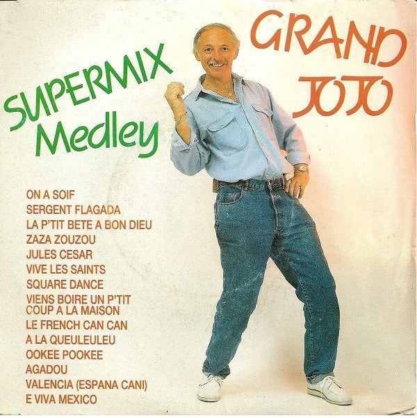 †GRAND JOJO: "Supermix medley" - 12" MAXI-SINGLE!, CD & DVD, Vinyles | Autres Vinyles, Pochette photo, 12 pouces, Enlèvement ou Envoi