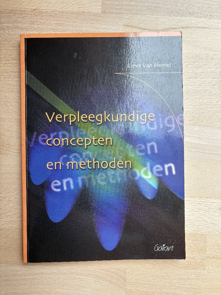 Verpleegkundige concepten en methoden, Boeken, Ophalen of Verzenden, Gelezen