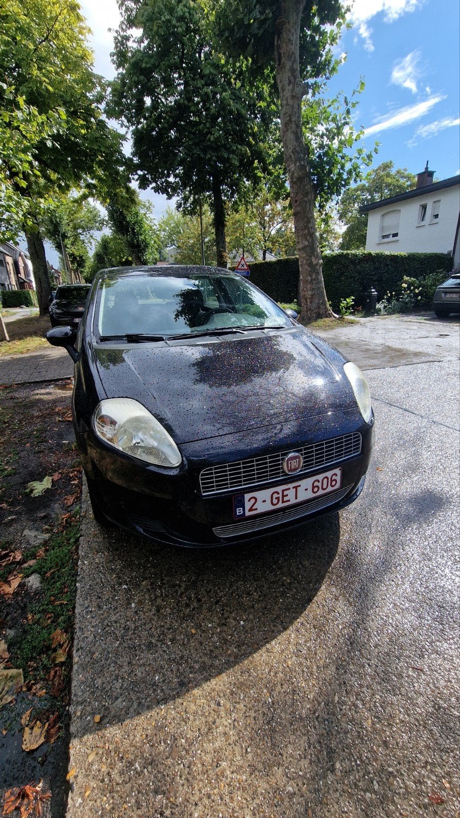 Fiat Punto Evo 2010, Voorwielaandrijving, Elektrische ramen, Zwart, Handgeschakeld