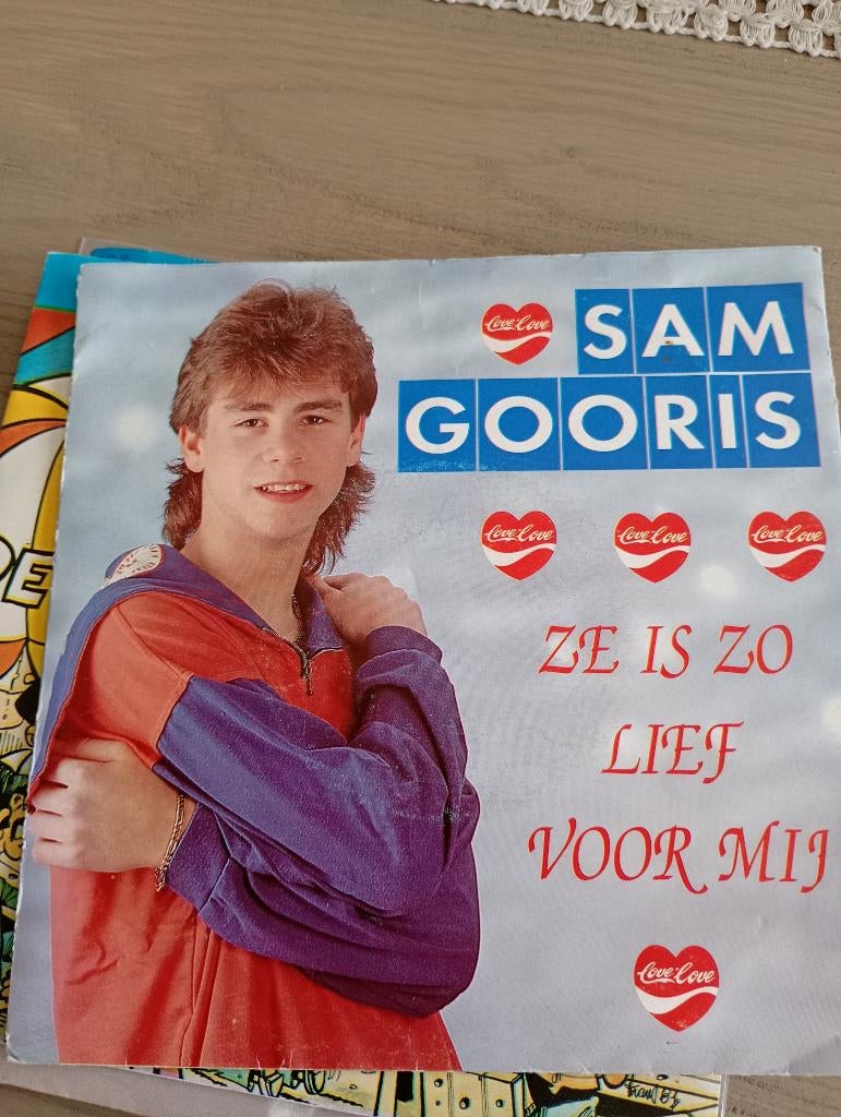 Sam Gooris - Ze is zo lief voor mij, Gebruikt, 1990 - 1999, 7 inch, Single