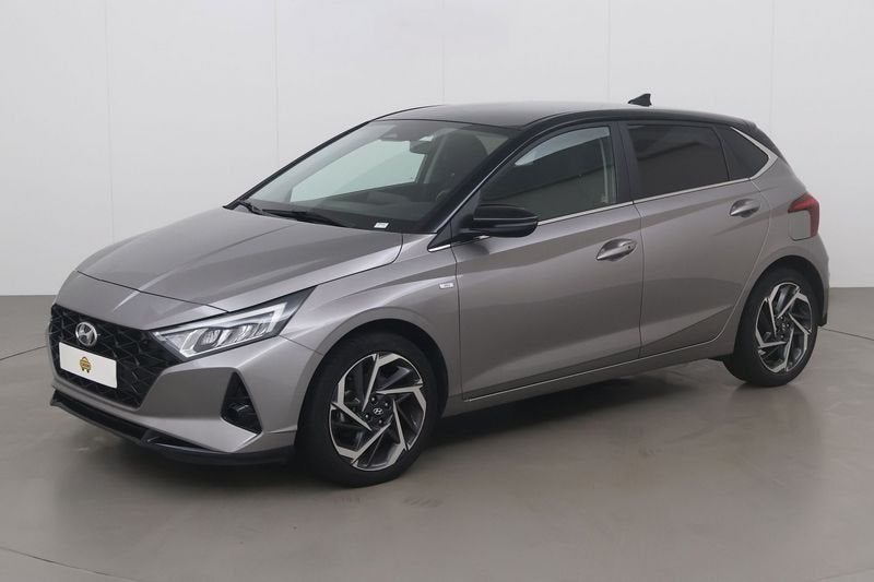 Hyundai i20 1.0 t-gdi techno 100, Auto's, Hyundai, 118 g/km, Gebruikt, 1165 kg, Overige bekleding
