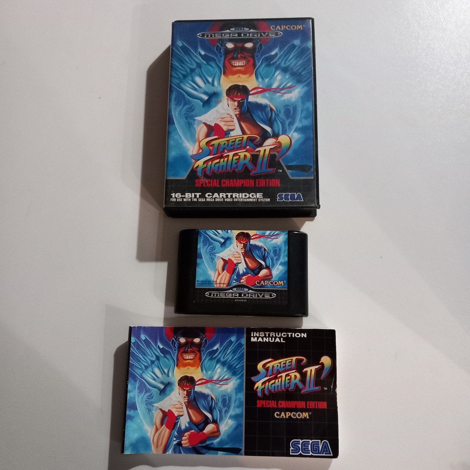 Street Fighter 2 Sega Mega Drive pal, Games en Spelcomputers, Games | Sega, Ophalen of Verzenden
