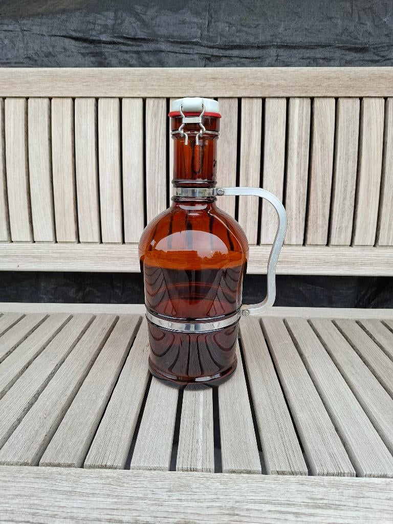 Oude fles - bruin, Ophalen