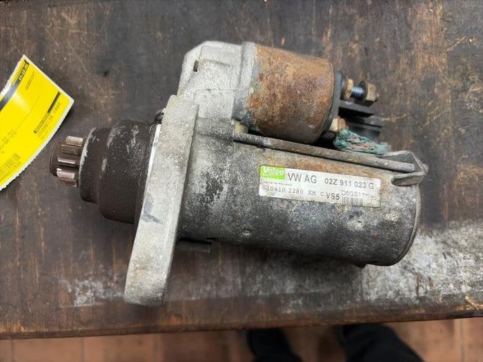 Startmotor van een Volkswagen Golf, Gebruikt, -, Volkswagen, -
