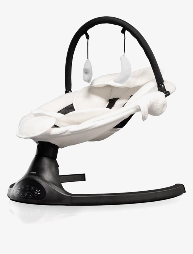Elektrische babyschommel - Baby Swing Luvion, Kinderen en Baby's, Wipstoeltjes, Verstelbaar, Wipstoel, Zo goed als nieuw, Ophalen