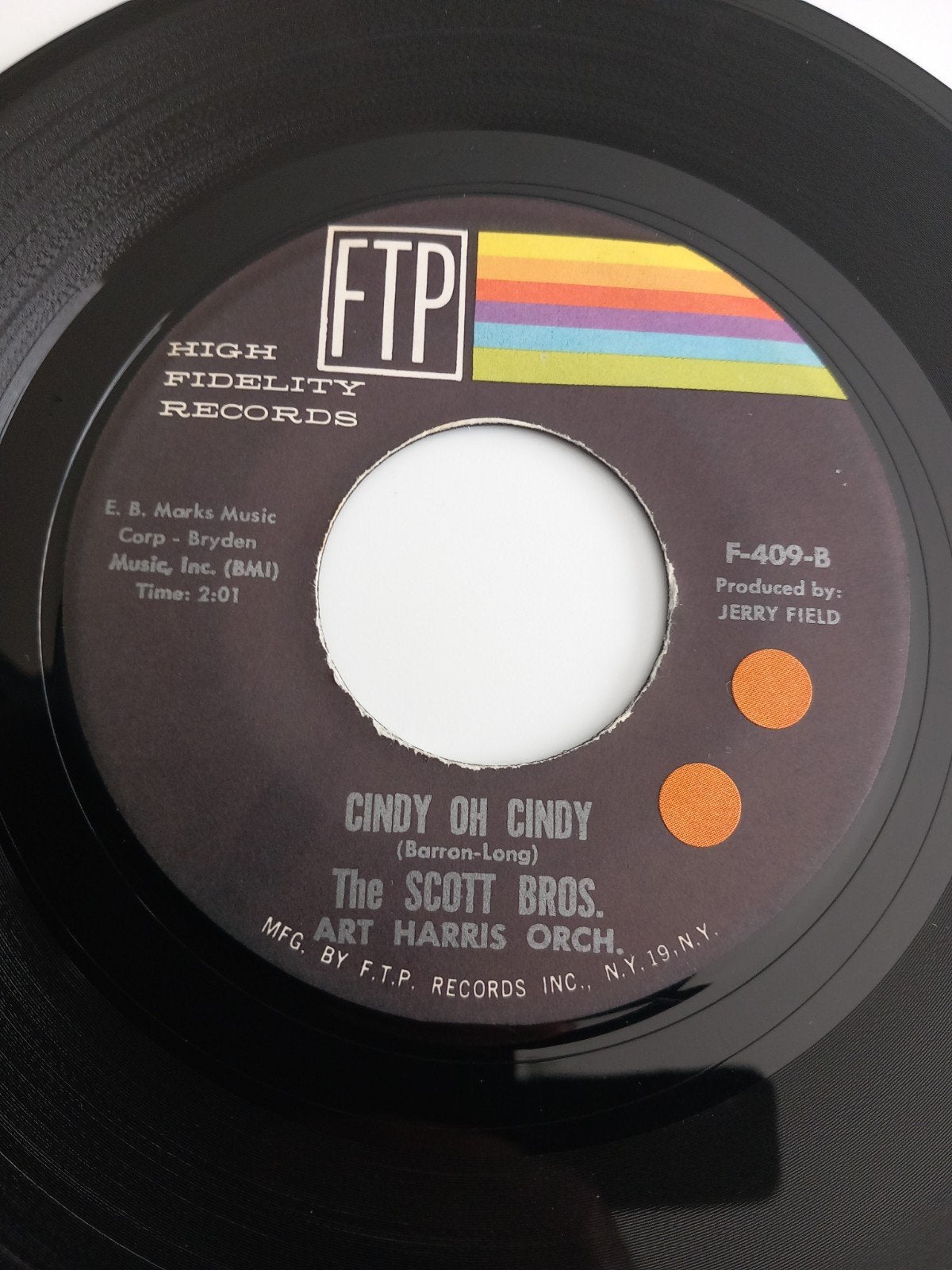 THE SCOTT BROSS. 2 FACE OLDIES USA 45T, Ophalen of Verzenden