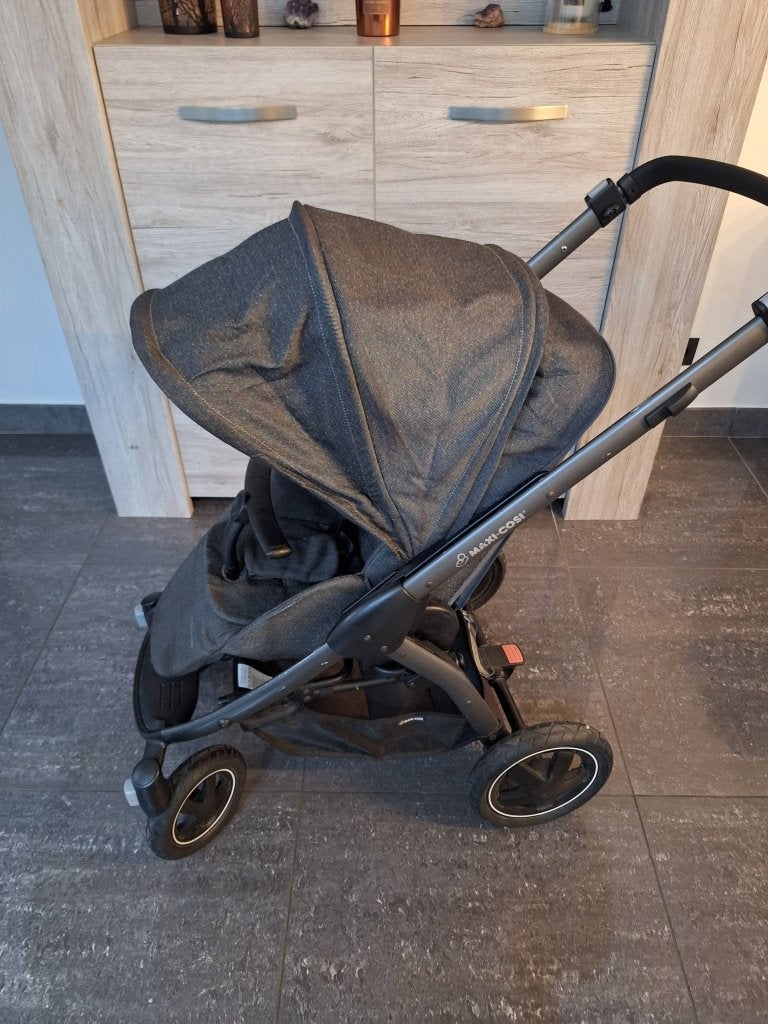 Poussette + Maxi-Cosi, Gebruikt, Met reiswieg, Maxi-Cosi, Ophalen