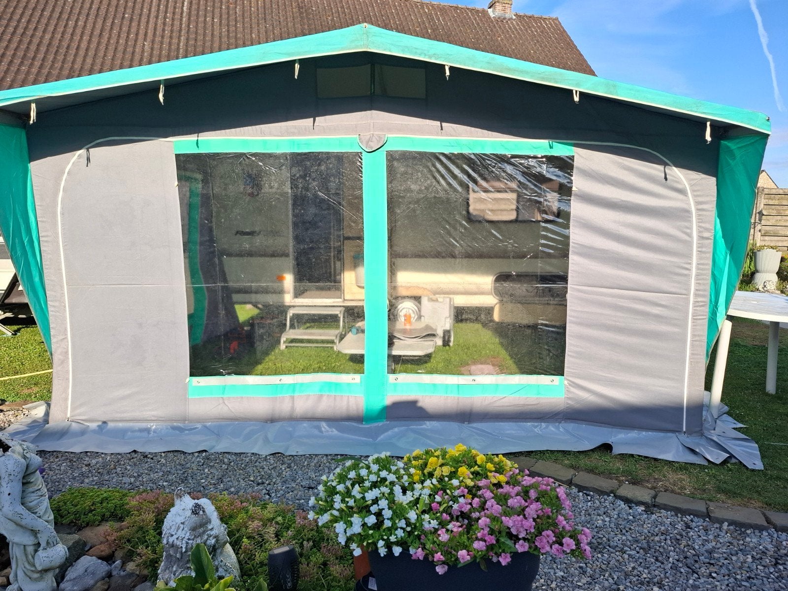 Voortent caravan 240 diep, Particulier
